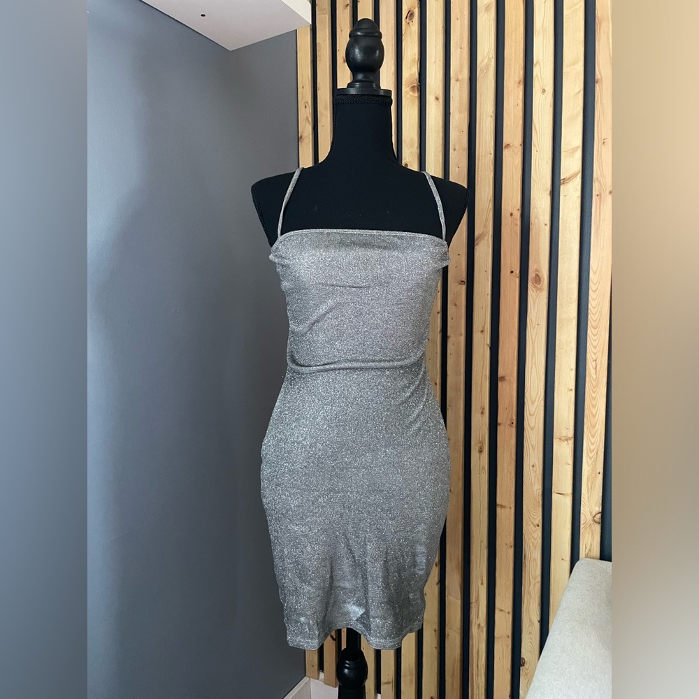 Pretty Little Thing Glittery Dress